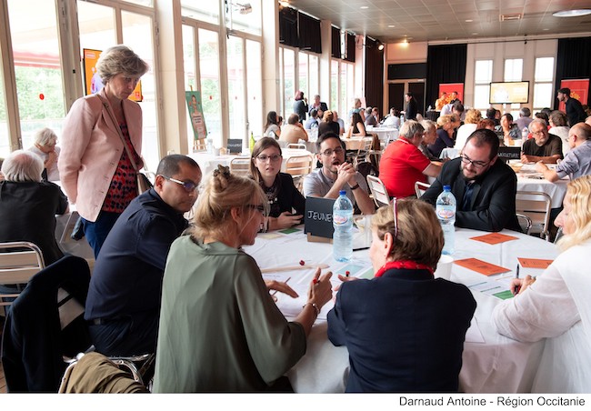 Réunion de concertation, rencontre Territoriale de l'Alimentation. à Perpignan. © Darnaud Antoine - Région Occitanie